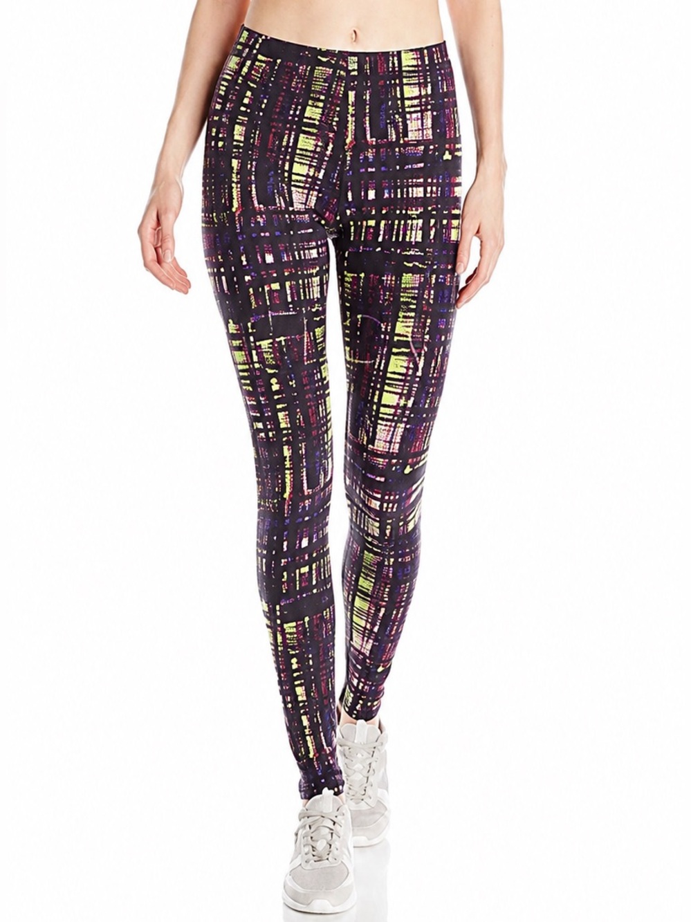 Threads 4 Thought High Rise Performance Leggings Multicolor Abstract Print NWT